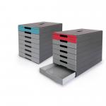 Durable IDEALBOX ECO 7 Drawer Box Blue