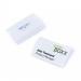 Durable Conference Pin Name Tag Badge Holders + Inserts - 50 Pack - 54 x 90mm 