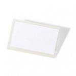 Durable POCKETFIX Self-Adhesive Clear Label Sleeve Pockets - 10 Pack - 74x43mm 802219