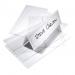 Durable Clear Plastic Table Place Name Holders and Inserts - 10 Pack - 61x210mm 