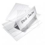 Durable Table Name HOLDER 61/122x210mm - Pack of 10 804819