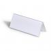 Durable Clear Plastic Table Place Name Holders and Inserts - 25 Pack - 61x150mm 