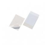 Durable POCKETFIX Self-Adhesive Clear Label Sleeve Pockets - 10 Pack - A6 807619