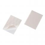 Durable POCKETFIX Self-Adhesive Clear Label Sleeve Pockets - 5 Pack - A5 809419