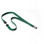 Durable Soft Premium Lanyards with Clip and Safety Release - 10 Pack - Green 812732