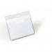 Durable Name Badge ID Card Holders with Insert Cards - 20 Pack - 60 x 90mm 813619