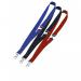 Durable Soft Neck Lanyards with Clip and Safety Release - 10 Pack - Red 