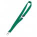 Durable Soft Neck Lanyards with Clip and Safety Release - 10 Pack - Green 813705