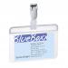 Durable Self-Laminating Clip Name Badge ID Card Holders - 25 Pack - 60 x 90mm 