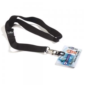 Durable CARD FIX Safety-Release Lanyard Name Badge ID Holder - 10 Pack