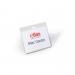 Durable Name Badge ID Card Holders with Insert Cards - 5 Pack - 60 x 90mm 