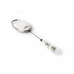 Durable Badge Reel Style White Pack of 10 832402