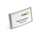 Durable Classic Name Badge with Magnet 30 x 65 mm Pack of 10 854023