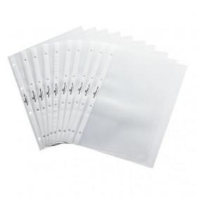 Durable Premium Punched Pockets for Table Flipcharts - 10 Pack - A4 Landscape 856619