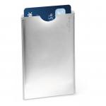 Durable Certified RFID SECURE Credit Card Wallet Sleeve - 10 Pack - Silver 890023