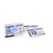 Durable PUSHBOX Trio 3 Card Security Pass ID Holder - 10 Pack - Clear 