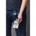 Durable Permanent High Security ID Card Holders for Lanyards - 10 Pack - Clear 