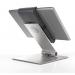 Durable Aluminium Foldable Tablet Holder iPad Desk Stand - Lockable & Rotatable 