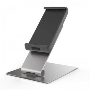 Durable Aluminium Foldable Tablet Holder iPad Desk Stand - Lockable