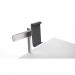 Durable Aluminium Tablet Holder iPad Bed Table Clamp - Lockable & Rotatable 