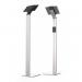 Durable Aluminium Tablet Holder iPad Floor Exhibition Stand - Rotates & Locks 