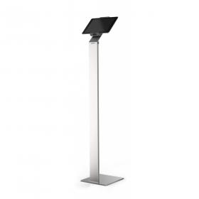 Durable Aluminium Tablet Holder iPad Floor Exhibition Stand - Rotates & Locks 893223