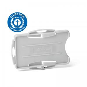 Durable ECO 2 Card Recycled Plastic Security ID Badge Holders - 10