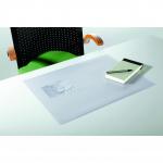 Durable DURAGLAS Desk Mat 40x53cm Transparent Pack of 5 999109697