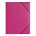 Pagna PP Elasticated Folders A4 Pink Pack of 10