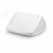 Durable DURABIN Contemporary White Square Recycling Bin + White Swing Lid - 40L VEH2013001