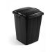 Durable DURABIN ECO Strong Square Black Recycling Bin + Black Lid - 90L VEH2024002