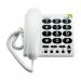 Doro Big Button Telephone White 311C DRO02685