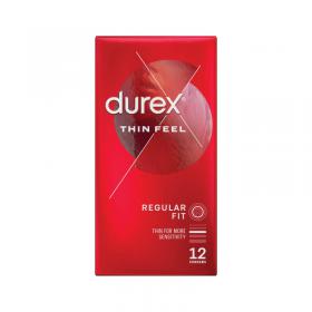 Durex Thin Feel Condoms (Pack of 12) 3202920 DRX04528