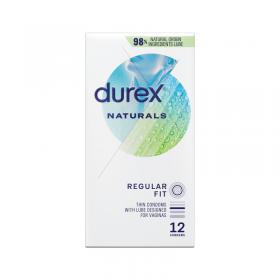 Durex Naturals Thin Condoms (Pack of 12) 3203265 DRX80185