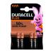 Duracell Plus AAA Battery (Pack of 4) 81275396