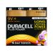 Duracell Plus Battery 9V (Pack of 4) 81275463