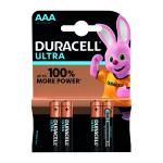 Duracell Ultra Power AAA Batteries (Pack of 4) 75051959 DU03794