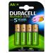Duracell staycharged Premium AA4 rechargeable - 2400 Mah (Pack of 4) STAYCHARGED PREM