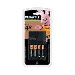 Duracell 4 Hour Battery Charger CEF14 with 2x AA/2x AAA Batteries 5004979 DU11859