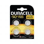 Duracell 2025 Lithium Coin Battery (Pack of 4) ECR2025 DU11934
