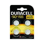 Duracell 2025 Lithium Coin Battery (Pack of 4) ECR2035 DU11934