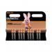 Duracell Plus AAA Battery Alkaline 100% Extra Life (Pack of 10) 5015843 DU16358