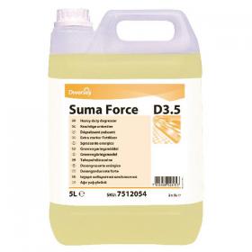 Diversey Suma D3.5 Heavy Duty Degreaser 5 Litre (Pack of 2) 7512054 DV02814