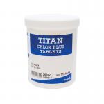 Titan Chlor + Chlorine Tabs (Pack of 200) 7518698 DV11730