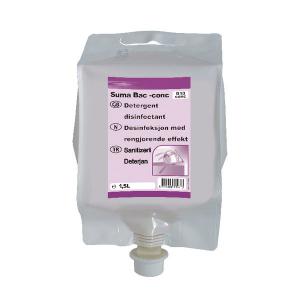 Image of Diversey Suma Bac D10 Detergent and Disinfectant Concentrate 1.5 Litre