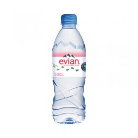 Evian Natural Spring Water 500ml (24 Pack) A0103912 DW05501