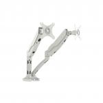 Easy Adjust Dual Monitor Arm in White AC000019
