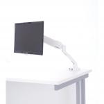 Easy Adjust Single Monitor Arm in White AC000021