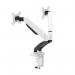 Dual Quick Release Monitor Arm White AC000082
