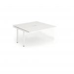 Evolve Plus 1200mm B2B Office Bench Desk Ext Kit White Top White Frame BE196